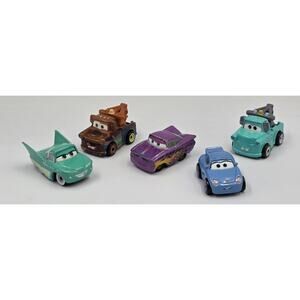 Mattel Disney Pixar Cars Mini Racers Die Cast Lot of 5
